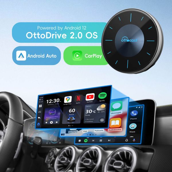 Адаптер Ottocast OttoAibox P3 CarPlay AI Box 1298461 фото