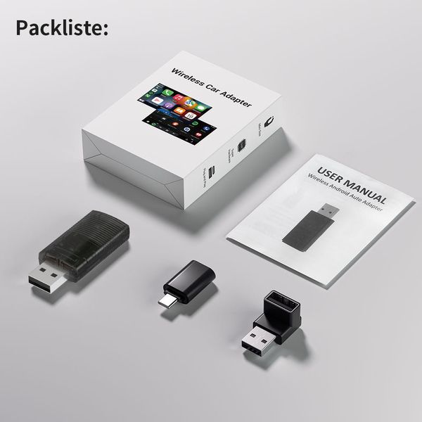 Беспроводной адаптер Ottocast Mini 2в1 Wireless Apple CarPlay и Android Auto Adapter 1342440 фото